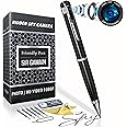 Hidden Spy Camera Pen 1080p - Nanny Camera Spy Pen Full HD Loop Recording or Picture Taking - Wireless Hidden Security Cam with Wide Angle Lens, Discrete Rechargeable