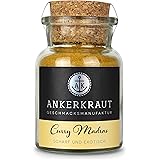 Ankerkraut Curry Madras, 60g im Korkenglas, frisch-fruchtiges Curry-Pulver passend zu Fleisch, Fisch & Gemüse