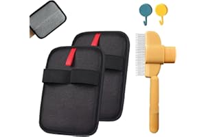 SYSYSYYASNL 2 Fell Magnet Handschuh,Fellmagnet,2025 New Pet Hair Remover Glove- Wiederverwendbare Fell Magnet Handschuhe, Katzen Handschuhe Fellpflege für Reinigung,Haarentfernung und Schönheitszwecke Für Sofas（B