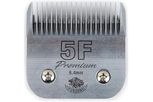 Furzone Lame de Rechange pour Chien - Lame de Taille 5F 1/4", fabriquée en Acier Japonais très résistant, Compatible avec la Plupart des tondeuses Andis, Oster et Wahl A5