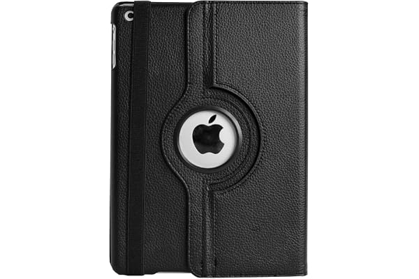 flyorigin Coque iPad 10,2 Pouces Coque pour iPad 7 iPad 8 iPad 9 (7e et 8e et 9e génération iPad 2019/2020/2021) Rotation à 360 degrés Smart Sleep Wake Case Coque iPad