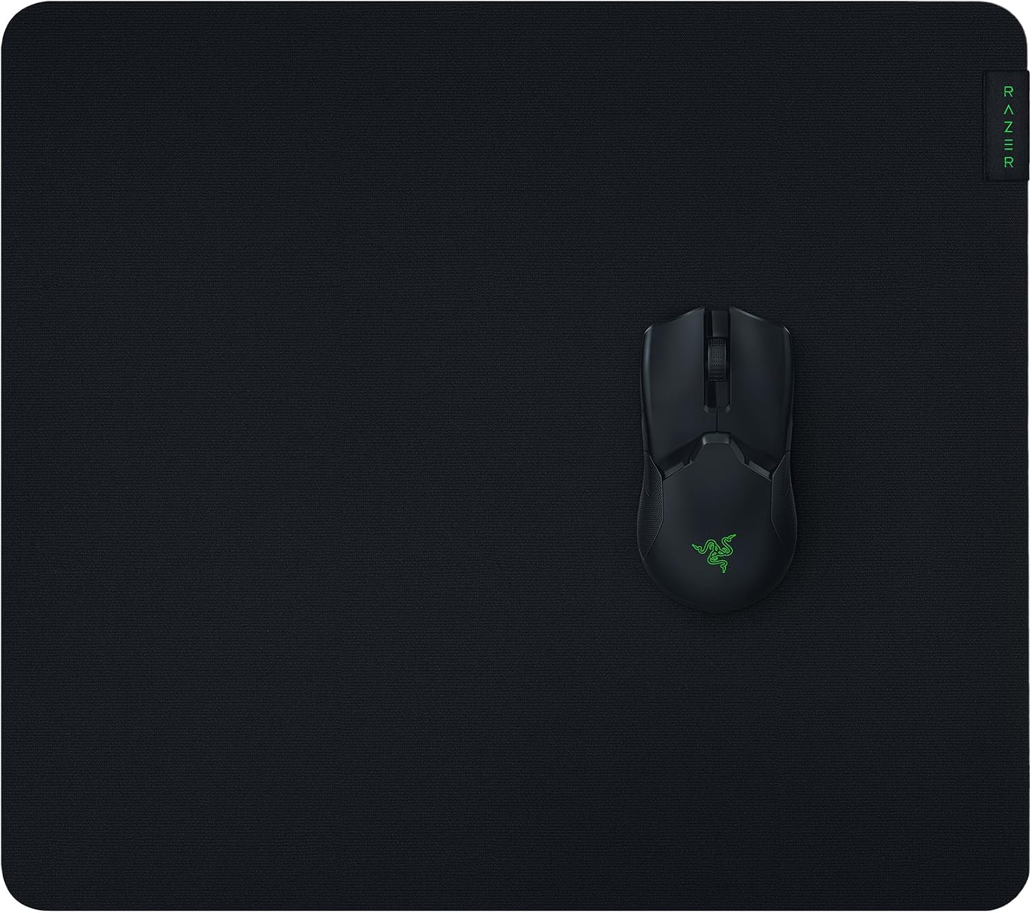 Razer Gigantus V2 Large - Tapis de Souris de Jeu Souple pour Un Style de Jeu Rapide et Un contrôle Optimal, 450 x 400 x 3mm, Tissu texturé en microtissu, Caoutchouc antidérapant - Noir