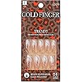 Gold Finger Posh Queen Glue-On Fashion Nails 24 Ea