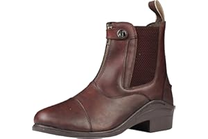 Horka Dena Jodhpur Chaussures d'équitation avec lacets et doublure en fourrure pour femme