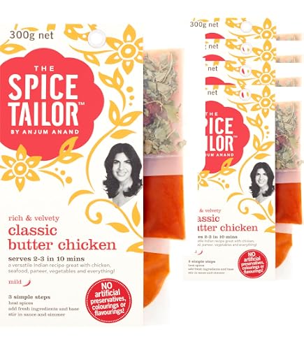 The Spice Tailor Thai Red Curry Kit - 275g Authentic Asian Curry Sauce, Ready In 10 Minutes