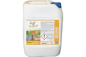 Chimiver® - LIOS® GRIGIOFF | Soluzione rigenerante per legno ingrigito Conezione da 5 Litri - Trattamento adatto alla pulizia di tutte le superfici in legno da esterno