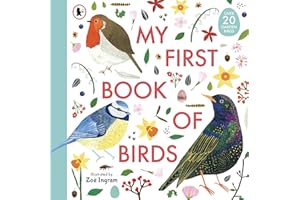 My First Book of Birds: Illustrated spotters guide to bird-watching in your own back garden with fun facts and bird identification for young nature lovers (Zoe Ingram's My First Book of...)