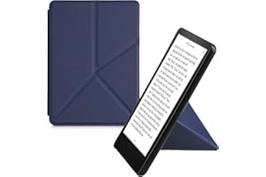 kwmobile Etui leggìo kompatybilne z Amazon Kindle Paperwhite 11. Generation 2022 - Etui ze skóry syntetycznej z zamkiem magnetycznym - Smart Cover z funkcją podparcia
