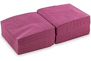 Morigami, Coktail, tovagliolo da 1/4 con bordo, 100 tovaglioli