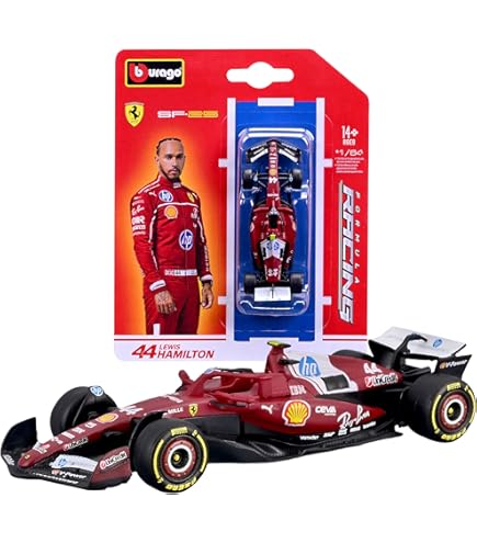 Bburago - F1 Ferrari SF-25#16 Charles Leclerc 2025, 1:64 Scale