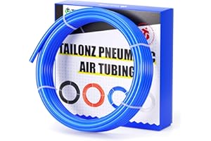 TAILONZ PNEUMATIC Blue 6mm OD 10 Meters PU Air Tubing Pipe Hose Pu Air Hose for Air Line Tubing or Fluid Transfer Tubing