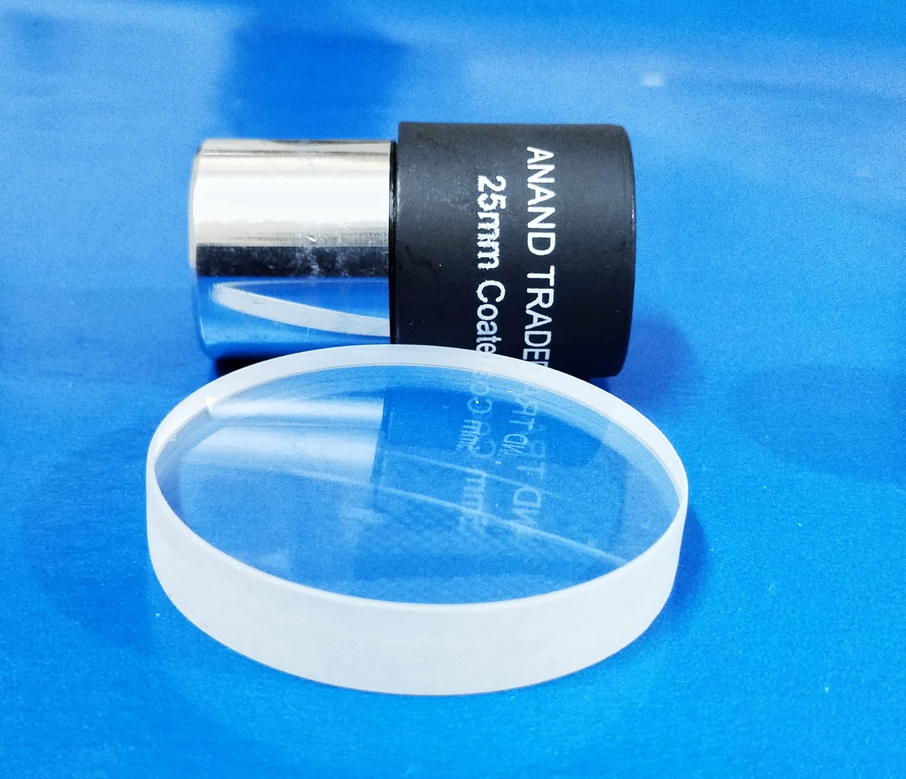 Anand traders 28x telescope making kit with 50mm achromat doublet lens,700mm focal length and 25mm wide angle coated eyepiece for craters of moon and planets,inverted image