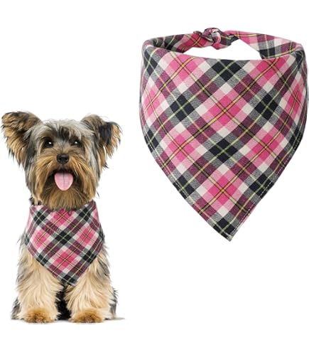 Bandana Per Cani Pet Pooch Boutique - Stella Rossa In Cotone, Regolabile E Lavabile - Foto 5