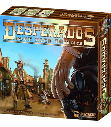 Matagot Dice Town Cowboy – Espansione Gioco Da Tavolo In Francese, 2-6 Giocatori, 45 Min, Da 10 Anni