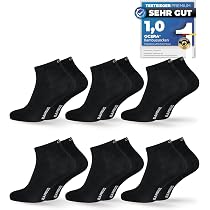OCERA Bambus Socken – 6 Oder 12 Paar Set Für Damen & Herren, Atmungsaktiv & Geruchshemmend