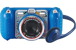 ‎VTECH VTech KidiZoom Duo Pro – Kinderkamera mit 2 Kameras, Foto- und Videofunktion, Effekten, Spielen, Musikplayer und vielem mehr – Für Kinder von 4-10 Jahren