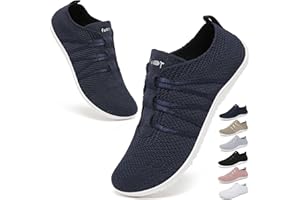 Wizshoe Barefoot Homme Femme Chaussures Pieds Nus Respirant Légères Confortable Slip on pour Sneakers