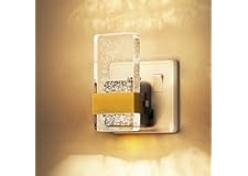 LOHAS-LED Night Light Plug in Wall, Night Light with Dusk-to-Dawn Sensor, 0-100LM Dimmable, Warm White 3000K, Modern Nightlight Plug in Wall for Hallway, Bathroom, Stairway