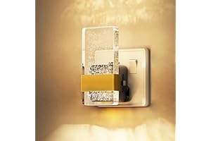 LOHAS-LED Night Light, Plug in Night Light with Dusk-to-Dawn Sensor, 0-100LM Dimmable, Warm White 3000K, Modern Nightlight Plug in Wall for Hallway, Bathroom, Stairway