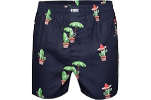 Happy Shorts Męskie bokserki amerykańskie bokserki, bokserki internetowe, meksykański kaktus, meksykański kaktus - Mexican Cactus