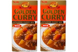 TLT FOODS - PACK 2x S&B Curry Japones en pastilla - Suave - 92g (5x18,4g)