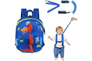Aomigg Baby tyglar, promenadtyglar för baby och småbarn, dinosaurie, baby tyglar säkerhetskoppel baby småbarn anti-förlorat bä tyglar för småbarn pojkar och flickor