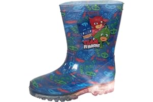 PJ MASKS Lora Dora Chaussures Wellington de Travail LB10156 pour Garçon Bleu