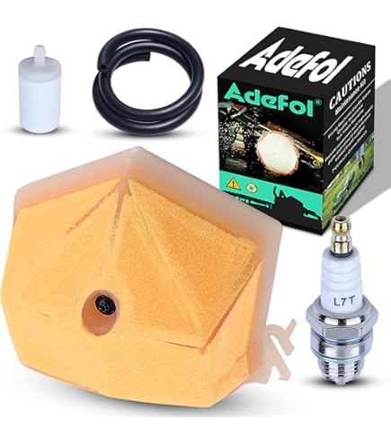 Kit Ricambio Motosega Husqvarna 55/51 - Filtro Aria, Carburante, Candela, Linea - Foto 7