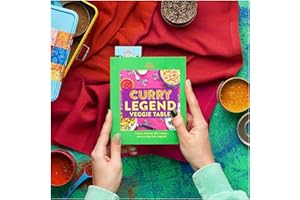 Curry Legend Veggie Table Cookbook Kit from The Spicery | Vegetarian Indian Curries | 80+ Recipes | Food Gifts | Spice Kit | Recipe Kit | Curry Kit | Vegetarian Recipe Book | Refills Available