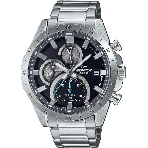 Casio Collection MTP-E510D-1A1 | Orologio Uomo Quarzo | Cronografo Acciaio Inox Grigio