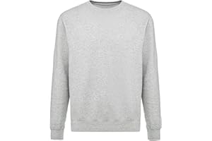 Niscioma Felpa Girocollo in Morbido Cotone - Maglione Casual da Uomo con Tasche Frontali - Abbigliamento Comodo e alla Moda per l'inverno - Disponibile in Diverse Taglie e Colori Trendy