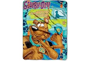 Northwest Warner Brothers Scooby-Doo, Whole Gang Micro Raschel koc narzutowy, 117 cm x 152 cm, wielokolorowy
