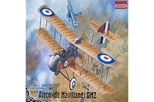 Roden De Havilland DH-2 Modellino Aereo, Scala 1:32, Multicolore, 612