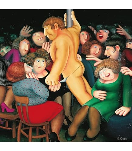 Birthday Surprises Mounted Print - Beryl Cook Prints