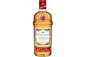 Tanqueray Flor de Sevilla |Destillierter Gin |mit Orangengeschmack | aromatisiert | 5-fach destilliert auf englischem Boden |