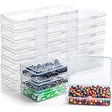 Belle Vous Kleine Doorzichtige Plastic Container Doosjes Met Gescharnierd Deksel 24 Pak L94 X B94 X H28 Cm Mini Bak Doosjes Voor Pillen Kralen Sieraden En Hobby Items Belle Vous Kleine Doorzichtige Plastic Container Doosjes Met Gescharnierd Deksel 24 Pak L94 X B94 X H28 Cm Mini Bak Doosjes Voor Pillen Kralen Sieraden En Hobby Items