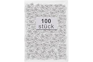 LUYUTTN Kondome 100 Stück Packung - Condoms für männer - Natürliches Empfinden - Extra dünne Kondome für intensives Empfinden beim gemeinsamen Liebesspiel- 53 mm breite - Condoms for Men