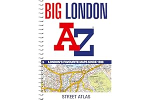 Big London A-Z Street Atlas: Detailed and accurate iconic street map of London