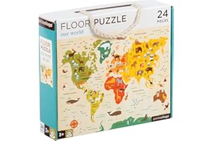 Petit Collage Floor Puzzle | Our World