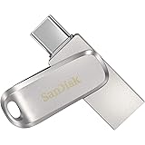 SanDisk Ultra 128GB Dual Drive Luxe Type-C 150MB/s USB 3.1 Gen 1 , Silver