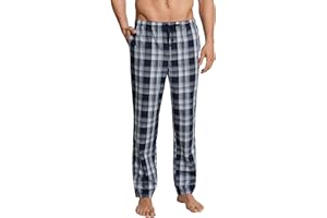 Schiesser Herren Lange Schlafhose Web - Mix + Relax Pyjamaunterteil (1er Pack)