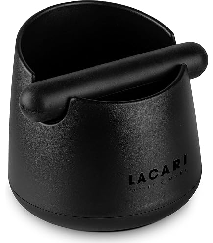 Knock Box / Boîte à Marc De Café En Acier Inoxydable - 1600 Ml - Avec Tige Amovible - Pour Porte-filtre