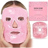 SKIN GYM Cryo Chill Ice Boncuklu Y&uuml;z Maskesi Cilt Bakımı, Gelişmiş Soğuk Terapili Cilt Bakımı, Koyu Halkalar ve Şişlikler i&ccedil;i