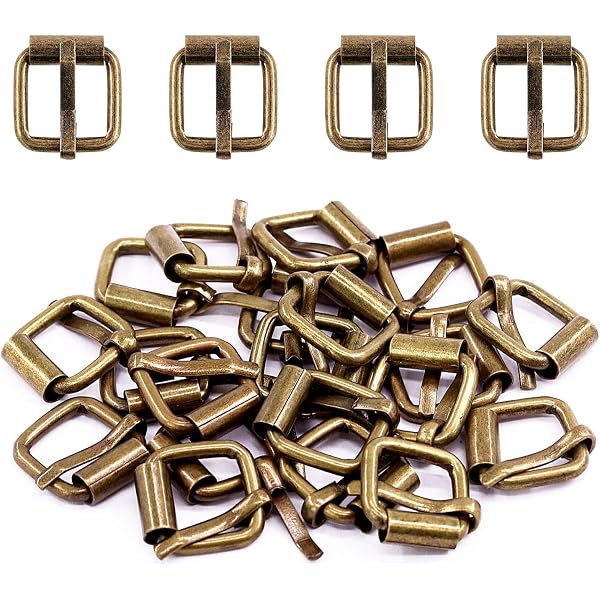 5 Pcs Boucle En Métal Boucles Pour Cerclage Accessoires À Bagages