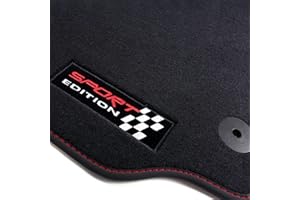 tuning-art 196FR Sport Edition Alfombrillas para Seat Leon 1 1M 1999-2006