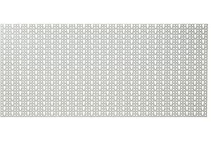 BLINKY Sipa 5/577 Pannello Forato In Lamiera Verniciata, Mm 1000 X 500, Avorio, 1 Pezzo