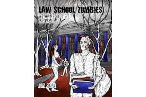 Law School Zombies Welcome to Hell: Adult Coloring Book