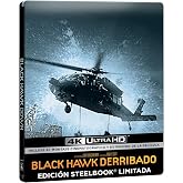 Black Hack: Derribado (4K UHD + BD+Bonus) Edici&oacute;n Met&aacute;lica [Blu-ray]