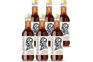 Hartridges Celebrated Root Beer 330ml Glass Bottles - Pack of 6