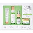 Nature Derma Daily Routine Starter Kit For Dry Skin - Nourished, Strengthened skin with Natural Biome-Boost™